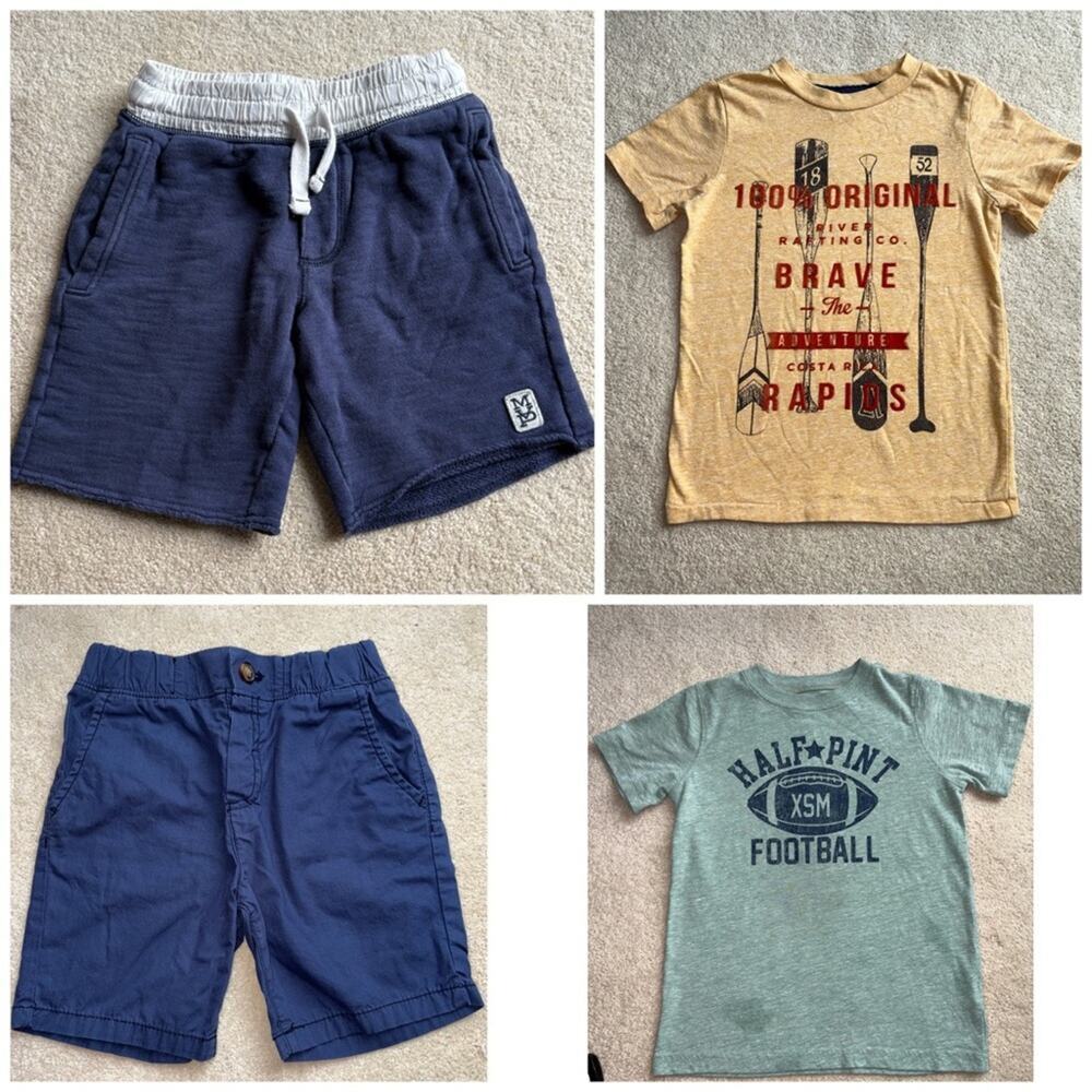 Carters Kids Clothing bundle with Shorts and T-Shirts size 5